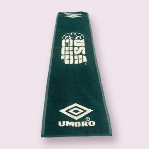 Umbro USA Cup Green And White Soccer Towel 10.5" x 39"